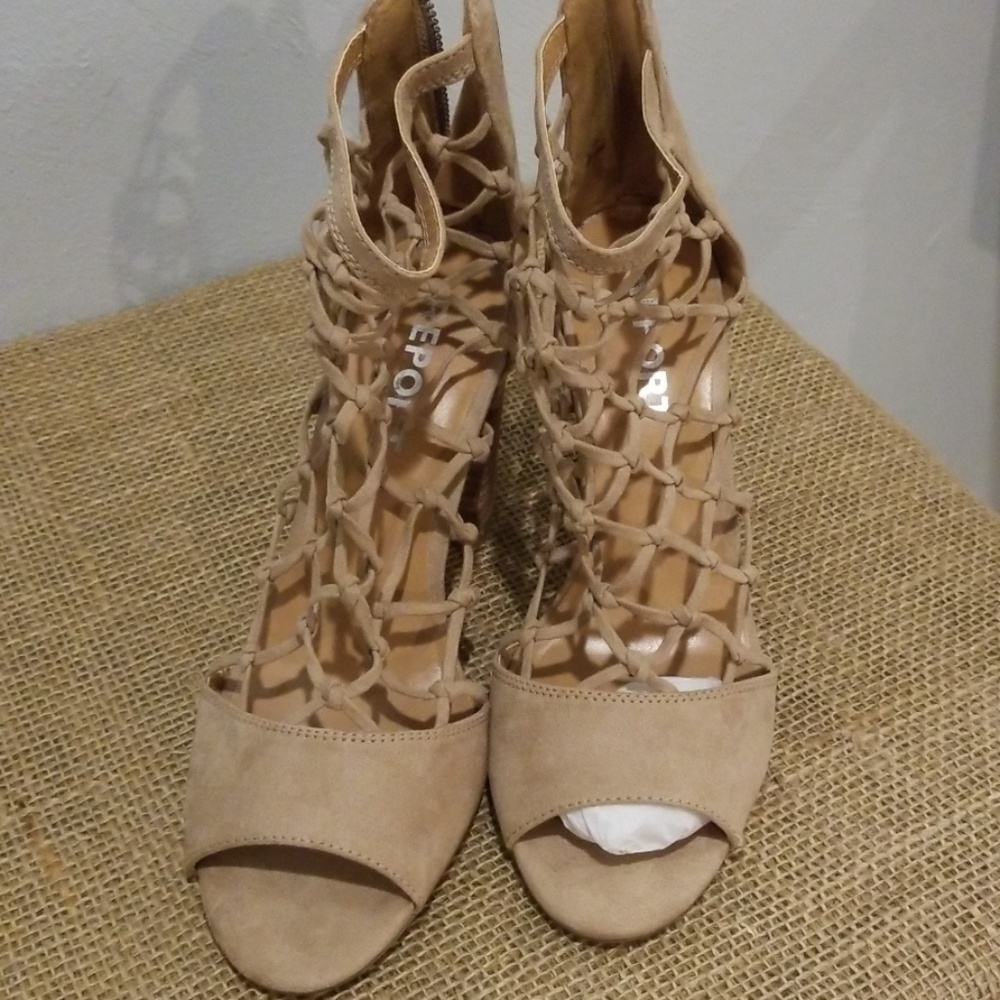 Suede shoes